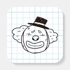 doodle clown N5