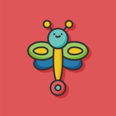 Baby Rattle Icon N10