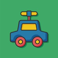 baby toy car icon N6