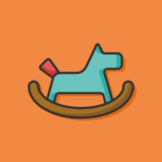 baby toy horse icon N4