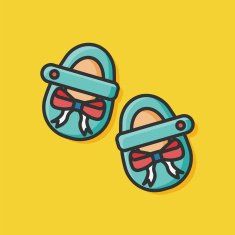 baby shoes icon N4