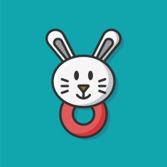 rabbit doll icon N3