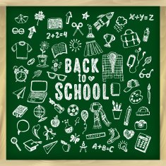 Back to school illustration N7