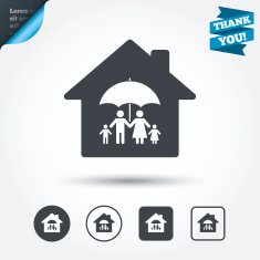 Complete family home insurance icon N4