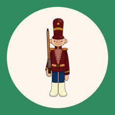 Toy Soldiers theme elements vector eps N2