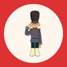 Toy Soldiers theme elements vector eps N3