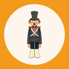 Toy Soldiers theme elements vector eps N7