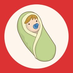 person character baby theme elements N8