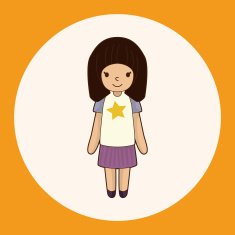 family girl character theme elements N10