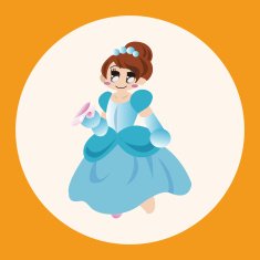 fairytale princess theme elements N18