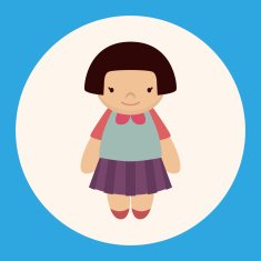 family girl character theme elements N12