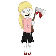 Zombie girl with surprise N7