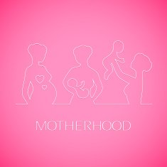 Design elements for design Mothers Day greetings