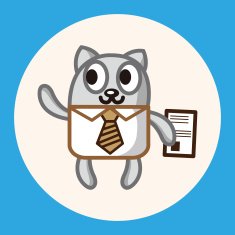 animal cat worker cartoon theme elements N6