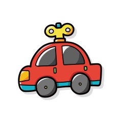 toy car doodle N4