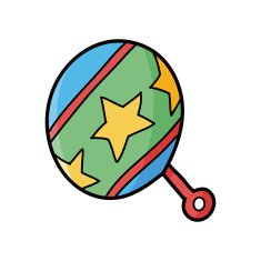toy rattle doodle N7