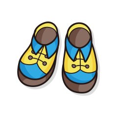 baby shoes doodle N2