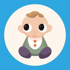 person character baby theme elements N11
