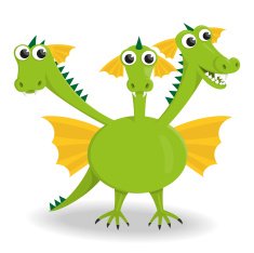 Three-headed dragon