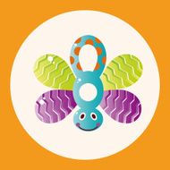 baby toy rattle theme elements N8