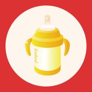 Feeding bottle theme elements N12