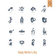 Happy Mothers Day Icons N228
