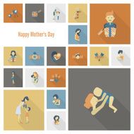 Happy Mothers Day Icons N230