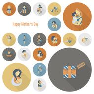 Happy Mothers Day Icons N231