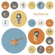 Happy Mothers Day Icons N241