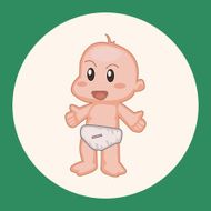kid baby theme elements