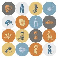 Happy Mothers Day Icons N251