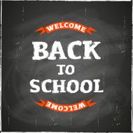 Back To School Blackboard N2