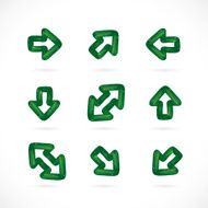 Balloon Arrow Icons N2