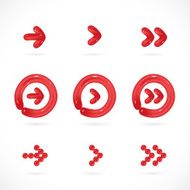 Balloon Arrow Icons N7