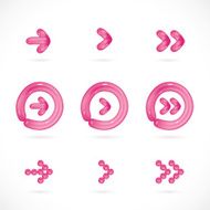 Balloon Arrow Icons N8