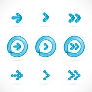 Balloon Arrow Icons N9