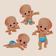 Happy baby set