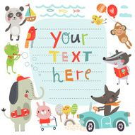 Cute kids background N2