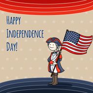USA background