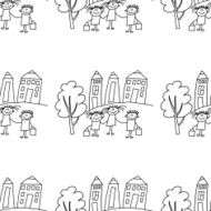 Seamless colorful vector pattern N144