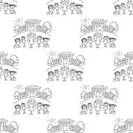 Seamless colorful vector pattern N158