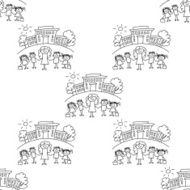 Seamless colorful vector pattern N160