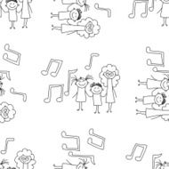 Seamless colorful vector pattern N169