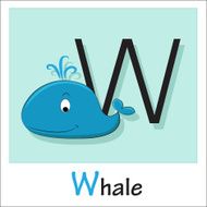 Alphabet-letter W