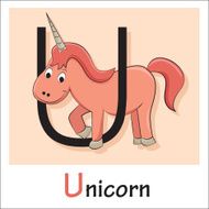 Alphabet-letter U