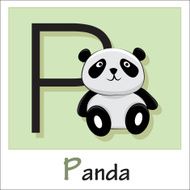 Alphabet-letter P