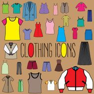 clothing color icons