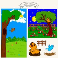 0815 8 nest and bird