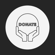 Donation line icon N14