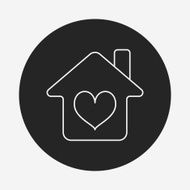 Donation line icon N16